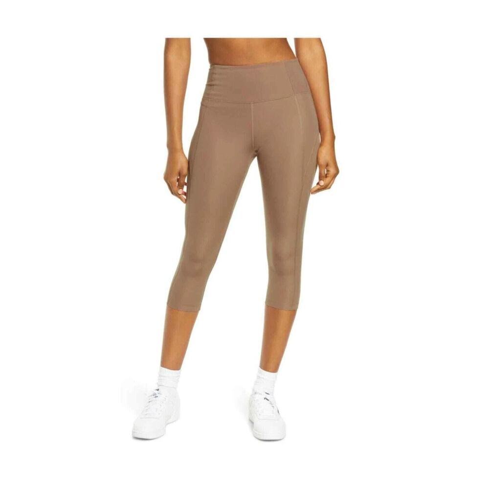 NWT GIRLFRIEND COLLECTIVE High Waist Capri Leggings Size XS